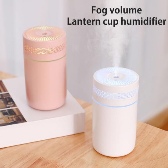 Air Humidifier with Light 2 Modes Adjustable Quiet Operation USB-Powered Cool Mist Humidifier