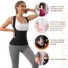 Sweat Vest for Women Weight Loss Sweat Workout Tank Top Slimming Sauna Shirt, Heat Trapping Sweat Compression Vest