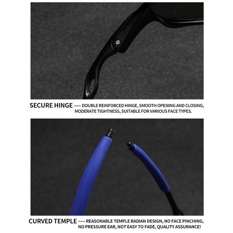 Colorful Sport Sunglasses Sun Glasses Goggles Uv400 Windproof Sunglasses For Men Women Retro De Sol Masculino