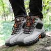 Plus Size 39-47 Autumn Men's High-top Hiking Boots Ankle Anti-Skidding Outdoor Boots Men Footwear