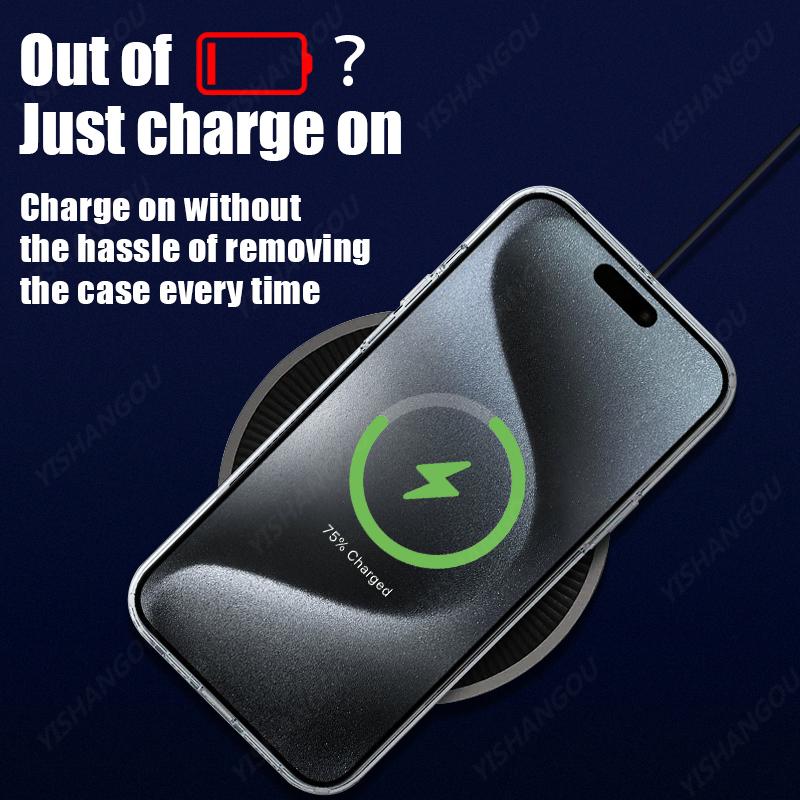 Ультратонкий прозрачный жесткий чехол из ПК для iPhone 15 14 13 12 16 Pro Max 11 кристально чистый тонкий противоударный бампер для телефона