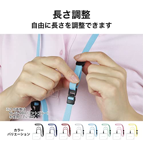 Открытый промышленный подвесной бейдж для имени, табличка с именем, держатель для карточки, держатель для имени, упаковка 10 штук, на молнии, мягкий чехол, синий, NL-23-BU