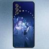 Чехол для телефона Madoka M-Mahou Shoujo для Samsung S25, S24, S21, S22, S23, S30, Ultra, S20, Plus, Fe, Lite, Note, 10, 9, 5G Черный