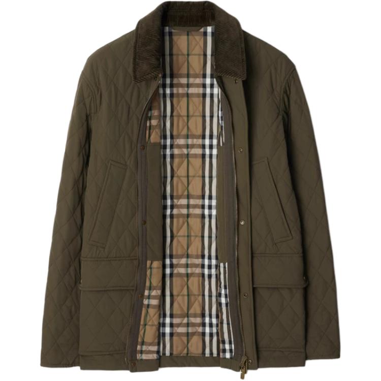 Burberry Puffer Jacket Men's Green 80999131