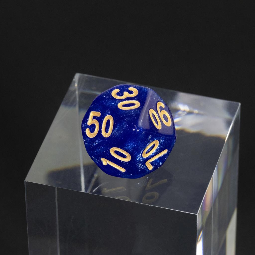 7pcs Dice DND D4, D6, D8, D10, D%, D12, D20 Board Game Accessories Polyhedral Glitter Dice Set