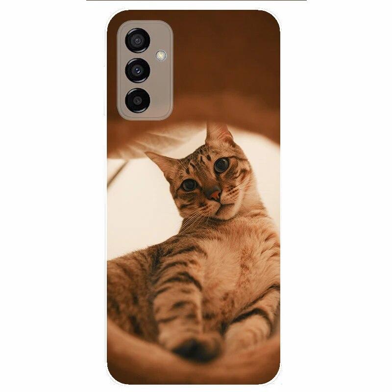 Прозрачный чехол для Samsung Galaxy A52 A54 5G A53 A32 A13 A34 A33 A12 A14 S23 Ultra S22 S21 S20 FE, силиконовый мягкий чехол из ТПУ