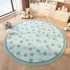 Мультяшный Декор Спальни Плюшевый Ковер для Дома Пушистый Мягкий Коврик для Пола Милые Круглые Ковры для Гостиной Толстый Нескользящий Ковер для Гостиной