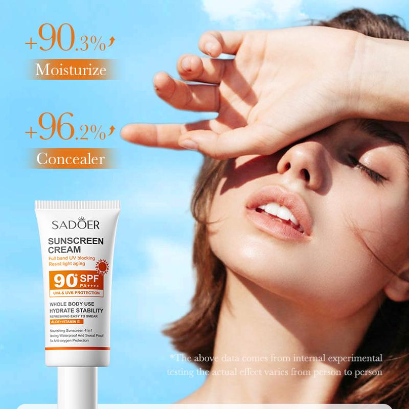 Солнцезащитный крем SADOER Clear Anti-Light Old Refreshing Anti-UV Sunscreen
