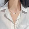 Серебряная змеиная цепочка 925 пробы для женщин Модные элегантные подвески Роскошное качество Ювелирные изделия Изысканные аксессуары Подарок Женский