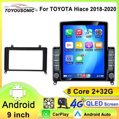 Android 13 автомобильное радио для Toyota Hiace H200 2018 - 2020 Carplay навигация GPS Android Auto Miltimedia плеер стереоголовка BT WIFI
