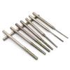 10Pcs 0.8-2.5mm Diamond Coated Drill Bits Grinding Burr Bits  Glass Jade Amber Jewelry Diamond