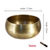 Nepal Handmade Tibet Buddha Sound Bowl Yoga Meditation Chanting Bowl Brass Chime Handicraft Music Therapy Tibetan Singing Bowl
