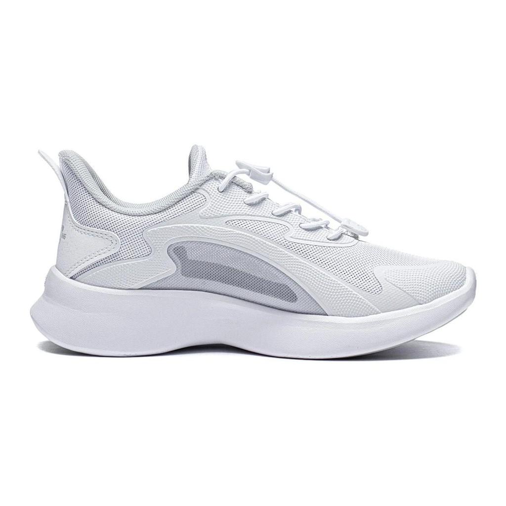 Li Ning Youth Childrens Non-Slip Wear-Resistant Sports Casual Shoes Kids Sneakers Standard-White YKCT078-3