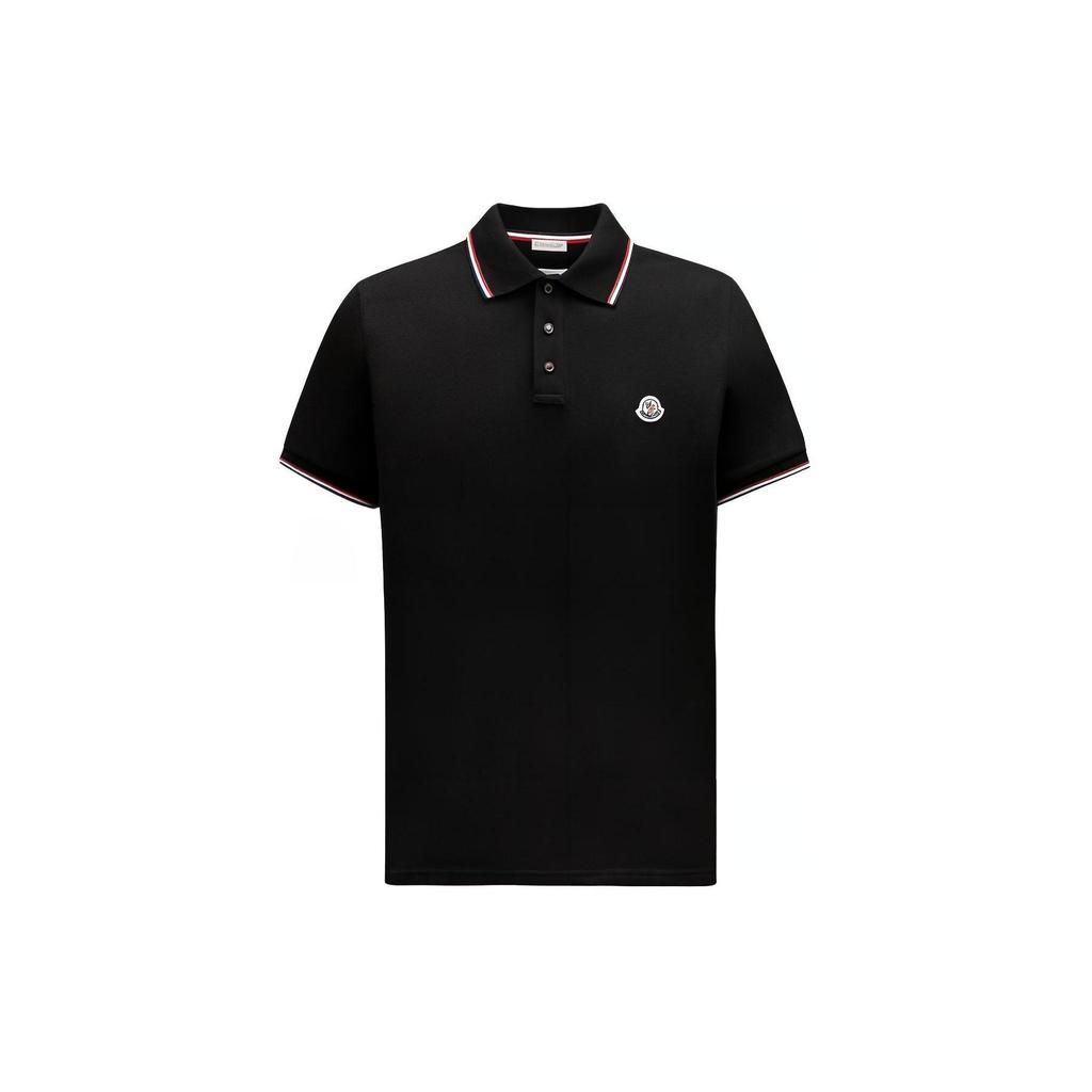 Moncler SS24 Polo Shirt Men's Black J10918A7030084556999
