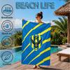 Duhok Dynamic Sports Emblem Beach Towel, Quick-drying, Easy to Care for, Suitable for Both Fitness and Beach Vacations,Sports Essential