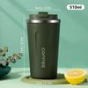 510ml 304 Stainless Steel Thermal Bottle Large Capacity Sealed Double-Layer Insulated Milk Coffee Mug Portable Water Cup Tumbler