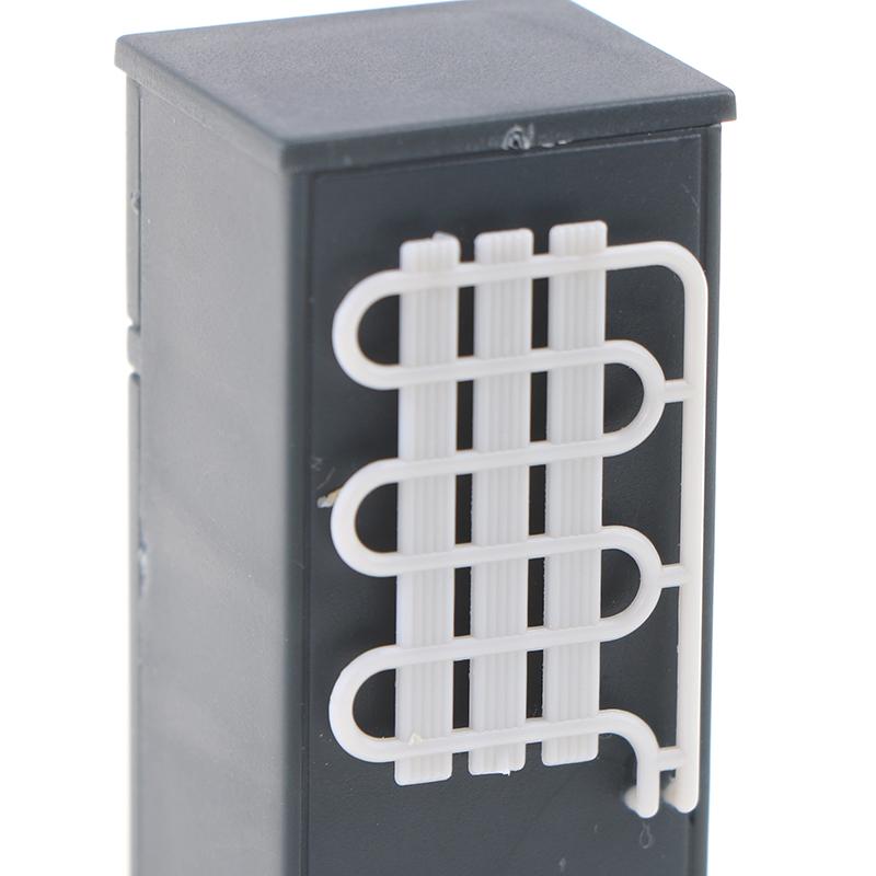 1 Pcs Dollhouse Home Furnishings Mini Color Plastic Refrigerator Model