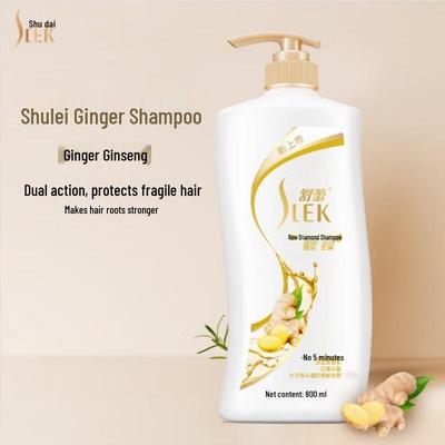 SLEK Шампунь от перхоти и для жирных волос с имбирем