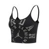 Jumpman Fashion Удобная Мягкая Приятная к Коже Майка с Буквами Женские Топы HV8733-045