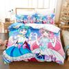 3D Kawaii Аниме Хирогару Скай! Комплект постельного белья Pretty Cure Single Twin Full Queen King Size Bed Set Adult Kid Bedroom Duvetcover Sets