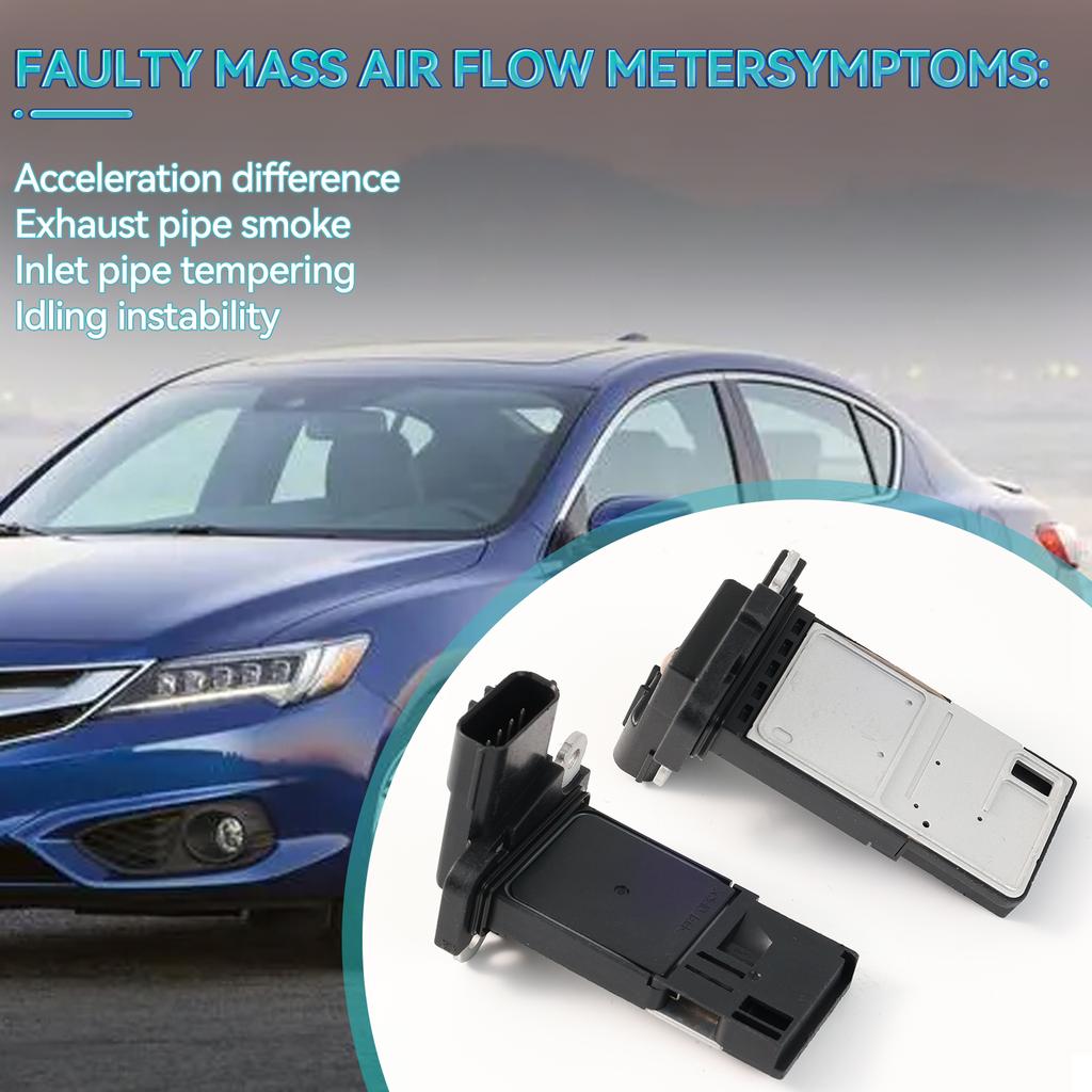 Mass Air Flow MAF Sensor For Acura ILX MDX RDX RL RLX TL TSX ZDX Honda Accord Civic Crosstour CR-Z Fit Odyssey Pilot Ridgeline