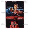Science Fiction Film Poster Metall Zeichen Vintage Plaque Zinn Zeichen Platte Wand-dekor Für  Club Mann Cave Kunst Malerei film