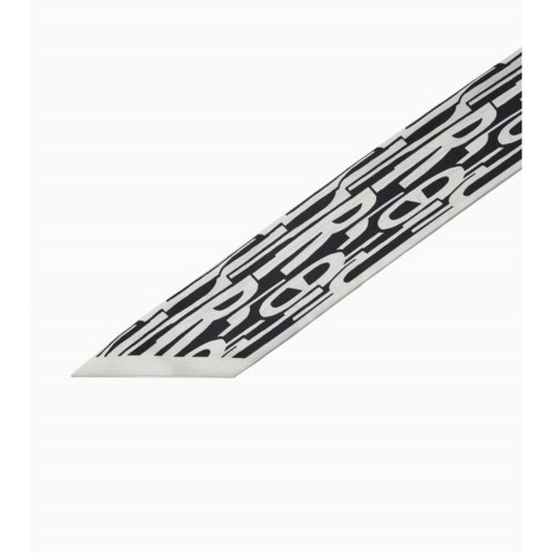 Шелковый Твилли-шарф ROUGE & LOUNGE Bolo (цвета слоновой кости)_RA2F3AMF002WIV