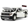ШКАЛА 1:32 НОВЫЙ пикап Ford F-150 Raptor, АЛЮМИНИЕВАЯ МОДЕЛЬ АВТОМОБИЛЯ, ЛИТАЯ МАШИНКА