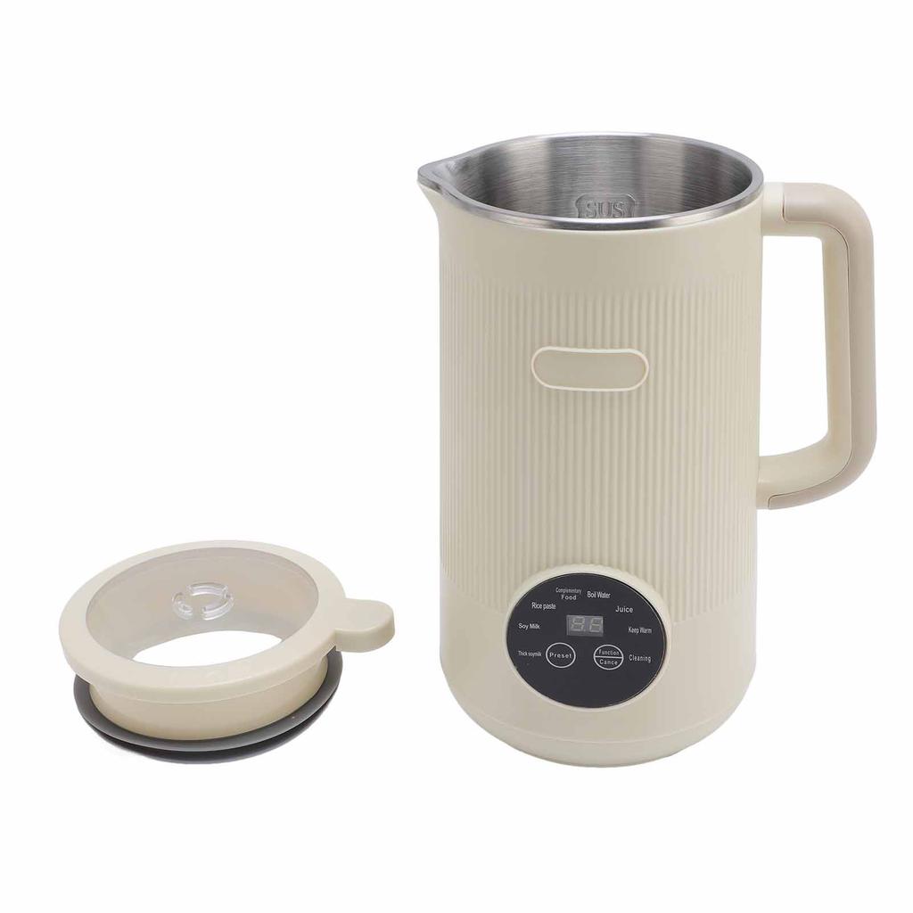 1200ml Nut Milk Maker Timer Automatic Cleaning Insulated Multifunctional Soybean Milk Machine for