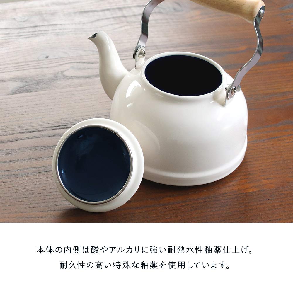 Чайник эмалированный Cotton Series Белый 1.6л (С439-С2)