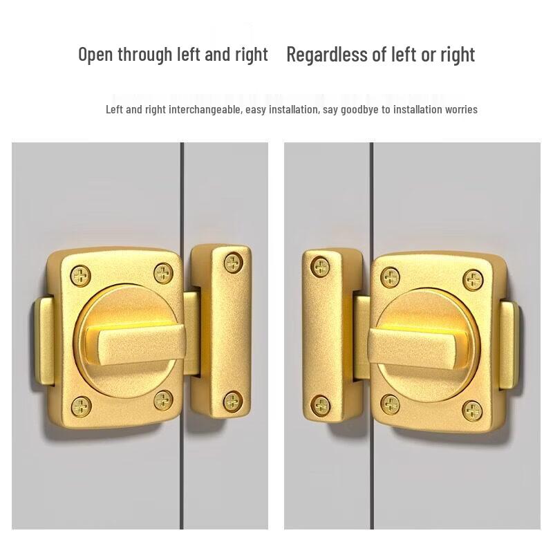 Rongyu 90-Degree Rotating Door Latch