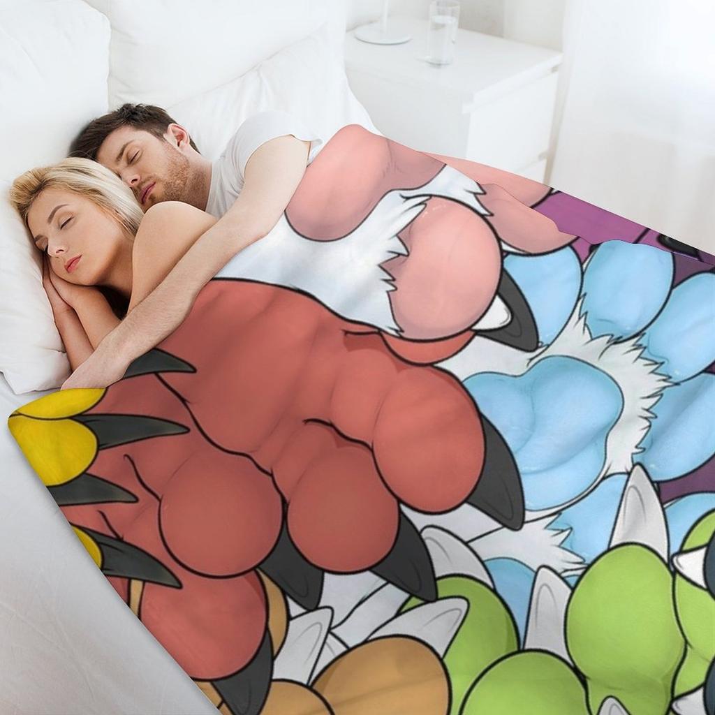 Покрывало Paws Everywhere Термальное Красивые одеяла и одеяла среды