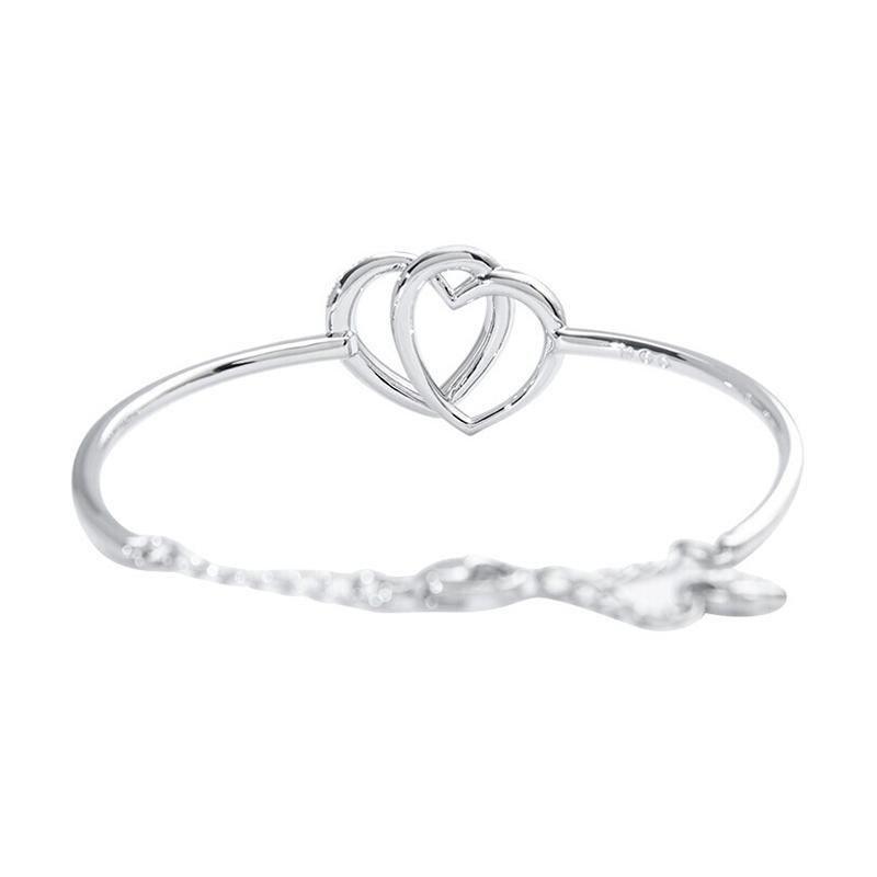Swarovski DEAR interlocking love crystal bracelet for women 5345478