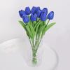 5/10Pcs Tulip Artificial Flowers Real Touch Bouquet Fake Flowers Home Decoration for Supplies Valentines Flowers Wedding Decor