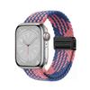 Magnetic Nylon Strap Adjustable Buckle for Apple Watch Strap Ultra2 49mm 45mm 44mm 41mm 40mm 38mm Band for Apple Watch Band iWatch 9 8 7 6 5 4 3 2 SE