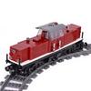Creative V100 Diesel Locomotive Train Toys Model Rail Building Blocks Bricks DIY Technical Toys