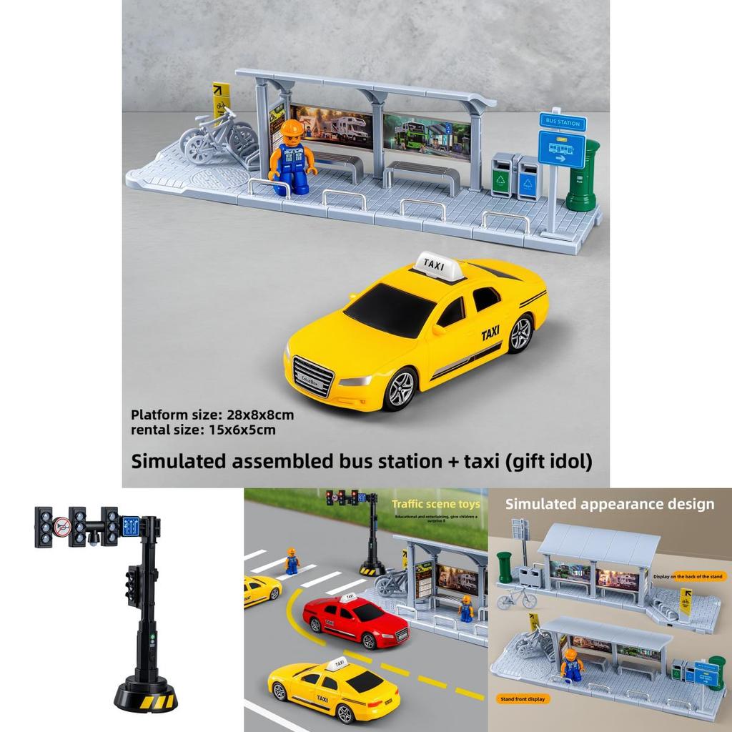 Childrens Traffic Signal Toy With Plastic Parts For Educational Learning And Play