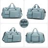 Foldable Travel Bag Large Capacity Men/Women Sports Fitness Bag Short Distance Travel Luggage Storage Bag Shoulder Bag