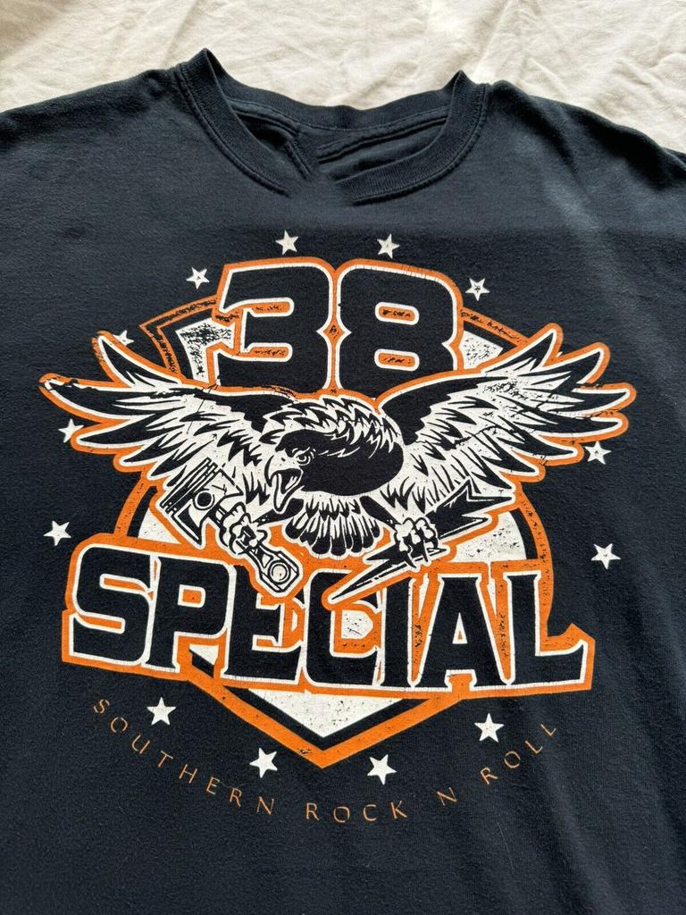 2014 38 Special Tour Band Music Black All Size T-Shirt