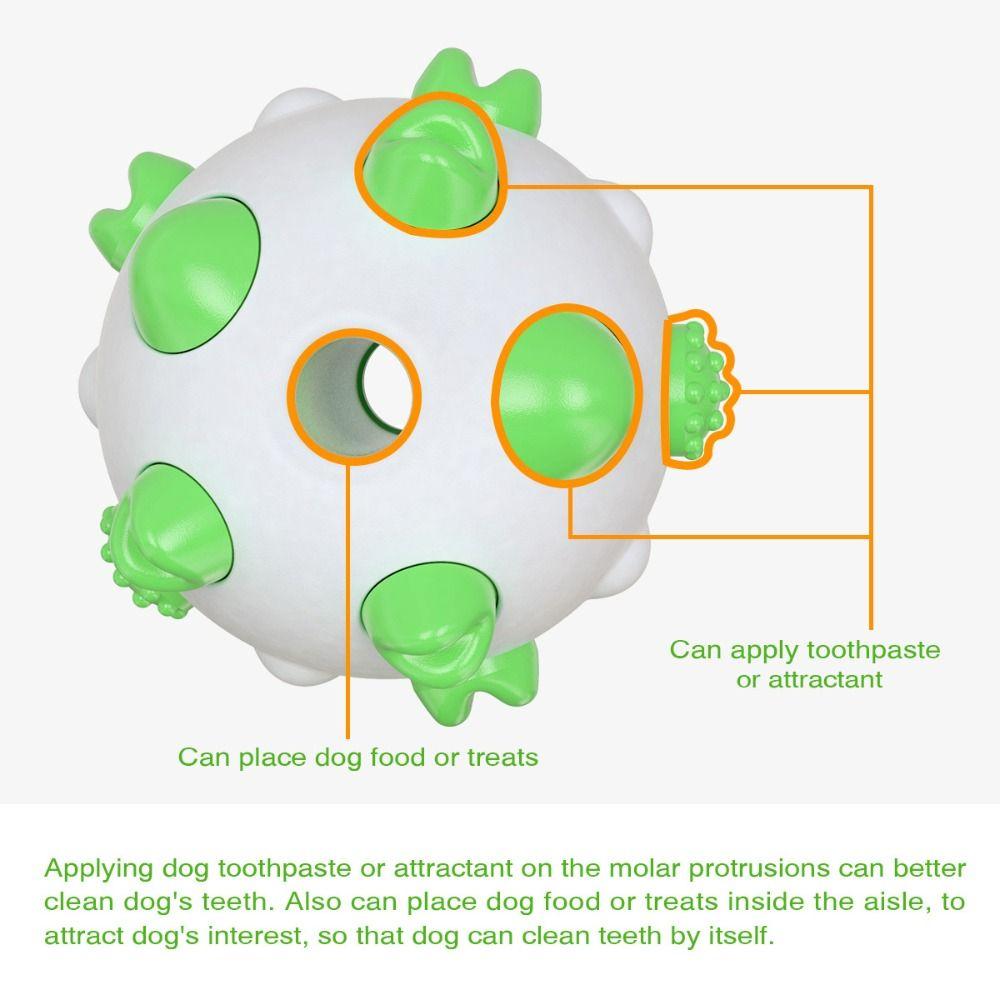 Wear Resistant Pet Toy Ball TPR Dog Training Toy Funny Dog Chew Toy  Relieve Boredom
