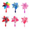 Scooter Flower Pinwheel Children Bike Pinwheel Bicycle Handlebar Pinwheel Bike Windmill Decoration