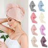 Microfiber Hair Towel For Women Quick Drying And Anti Frizz Hair Towel Wrap Optional Color Fast Drying Towel