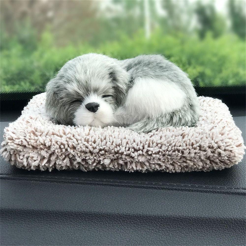Decor Plush Dogs Car Dashboard Ornaments Simulation Dogs Automobiles Decoration Dashboard Ornaments