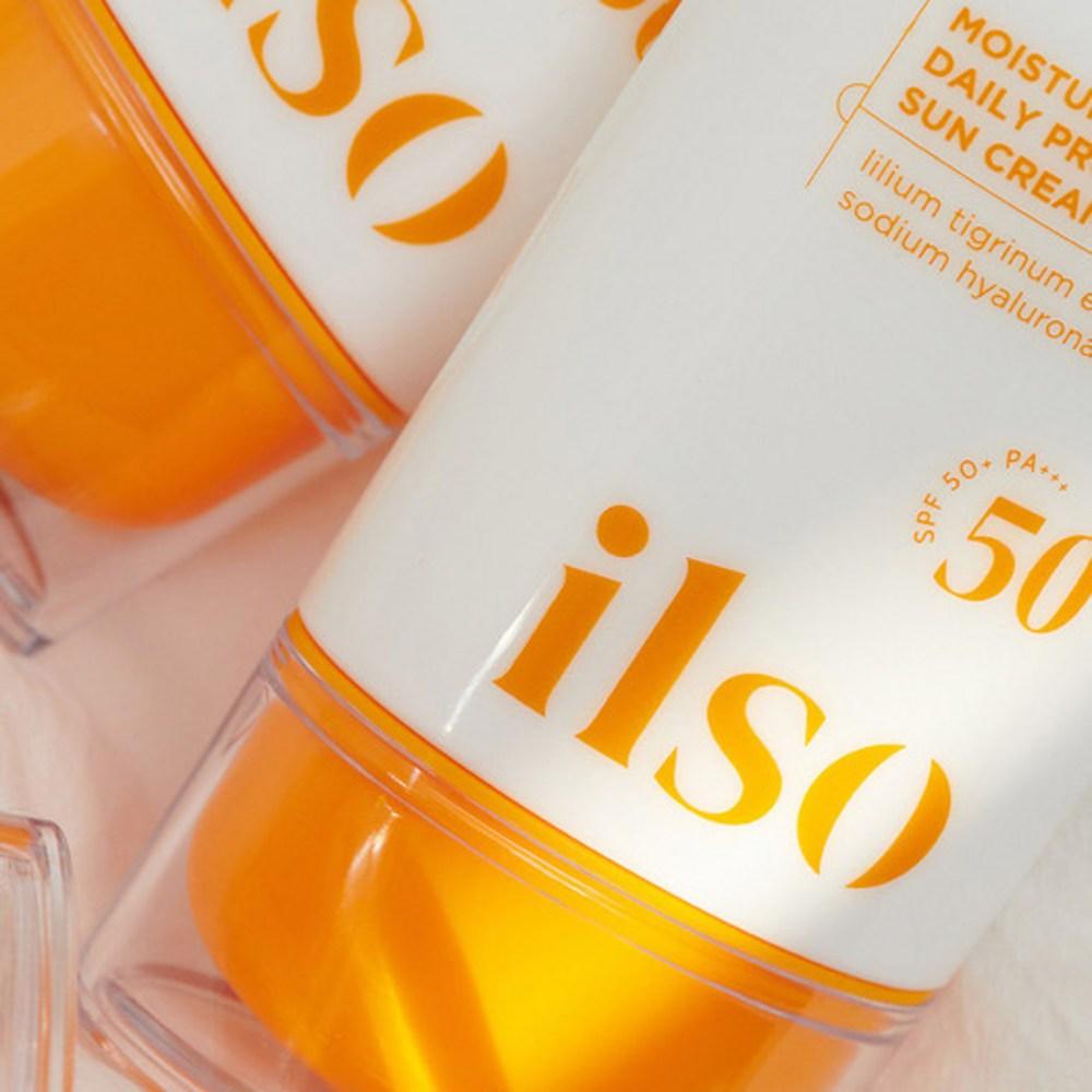 ilso Увлажняющий ежедневный защитный солнцезащитный крем SPF50+ PA+++, 50 мл, 3 шт.