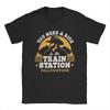 Men Yellowstones You Need A Ride To The Train Station T Shirt 100% Cotton Tops Vintage O Neck Tee Shirt Gift Idea T-Shirt