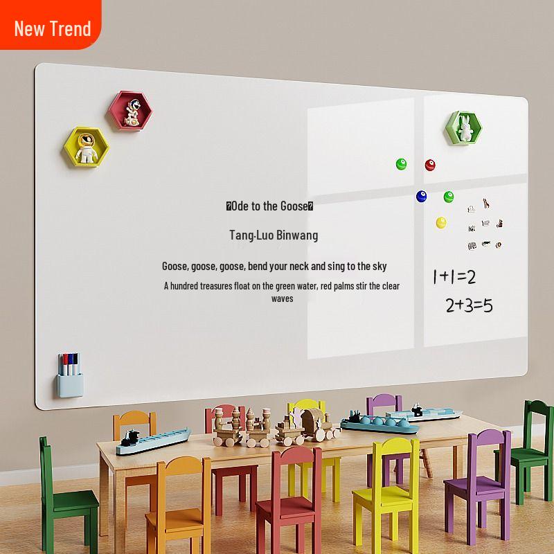 Магнитная стикер-доска для записей: Съемный, Самостоятельно стоящий для обучения и граффити