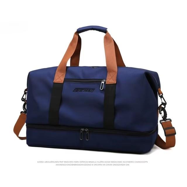 Многофункциональная спортивная дорожная сумка-даффл для кемпинга, большая вместимость, водонепроницаемая, на плечо, уличная багажная сумка с отделением для обуви