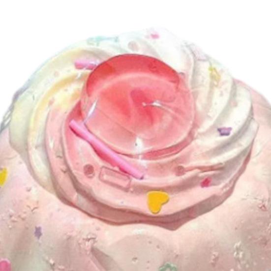 Simulated Cream Pudding Squeeze Toy Fake Dessert Stress Relief Toy Office Desk Stretchy Realistic Food Fidget Toy Party Favors
