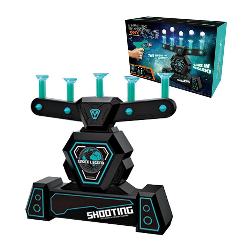 Shooting Floating Target Game, Electronic Floating Target Practice Toy, Foam Dart Gun-, Space Gun- Toy For Adults And Kids (with USB)