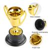 10PCS Plastic Trophy Award for Sport Competition Mini Trophies Winner Award Reusable Photo Props Classroom Supplies